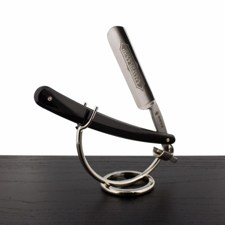 Dovo 5/8" Black Handle Straight Razor